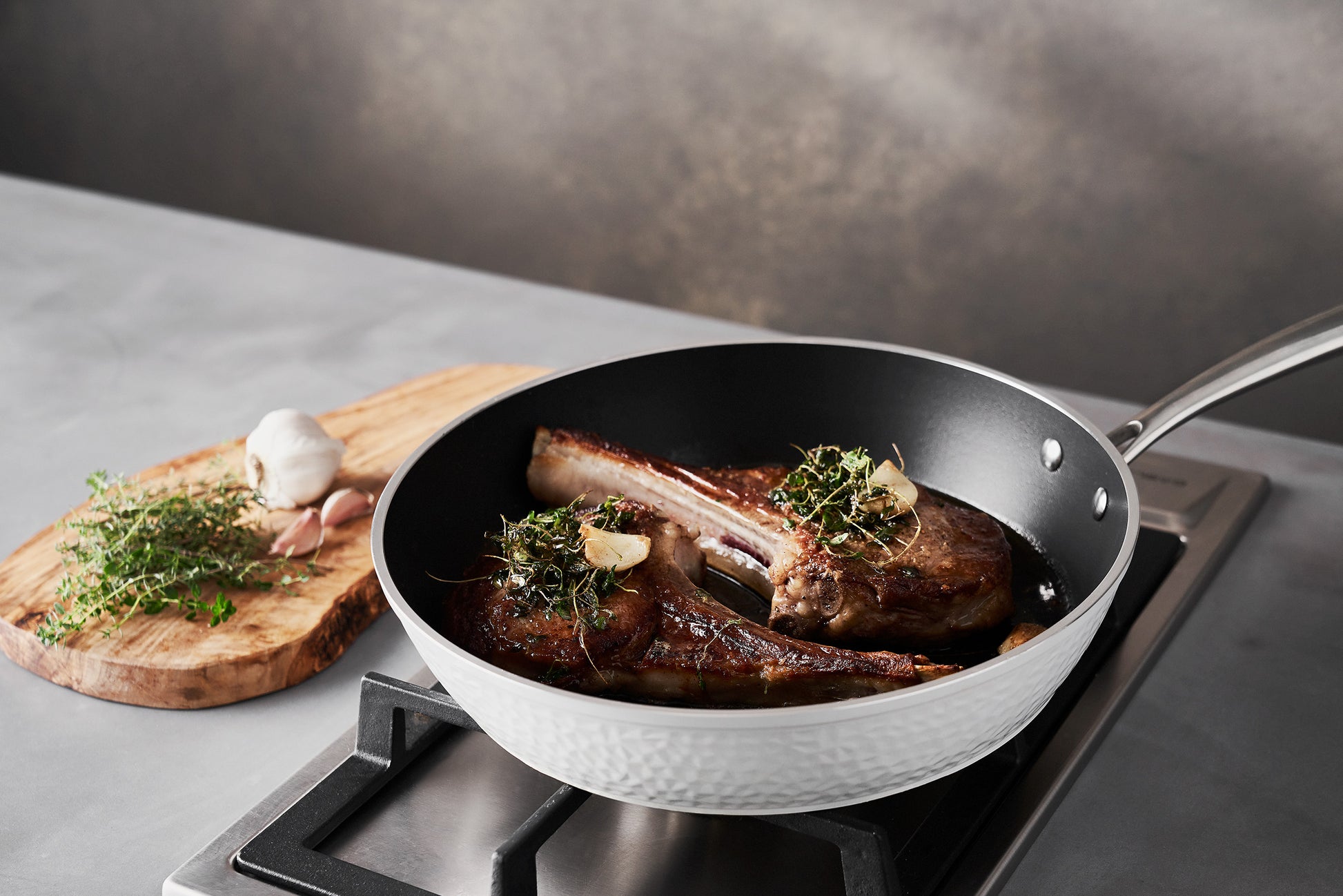 Reader's Digest Presents: Lenoxx Stoneware Electric Fry Pan 